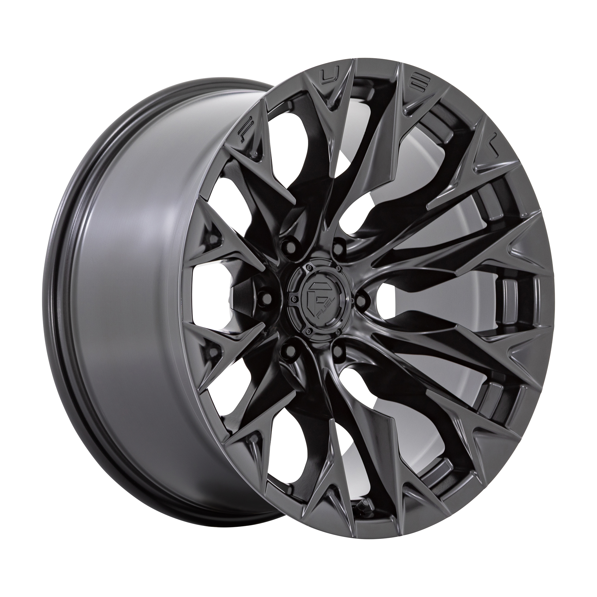 Fuel Wheels D804 FLAME - Blackout - Wheel Warehouse