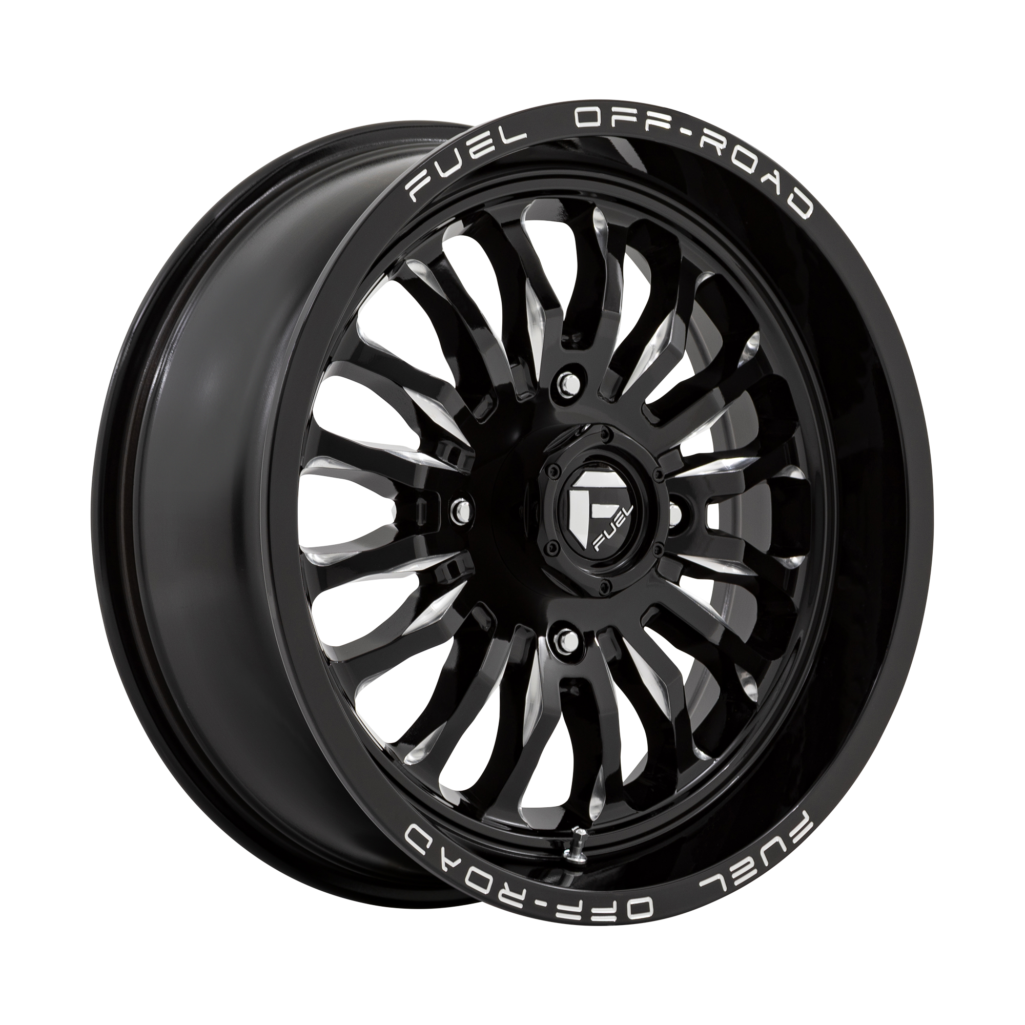 Fuel Wheels D821 ARC UTV - Gloss Black Milled - Wheel Warehouse