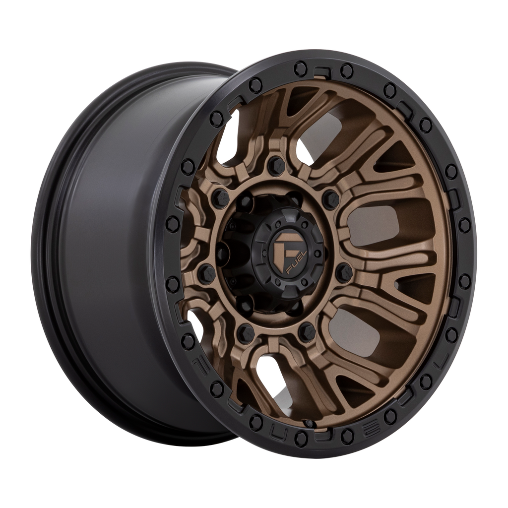 <b>Fuel Wheels</b> D826 TRACTION -<br> Matte Bronze W/ Black Ring