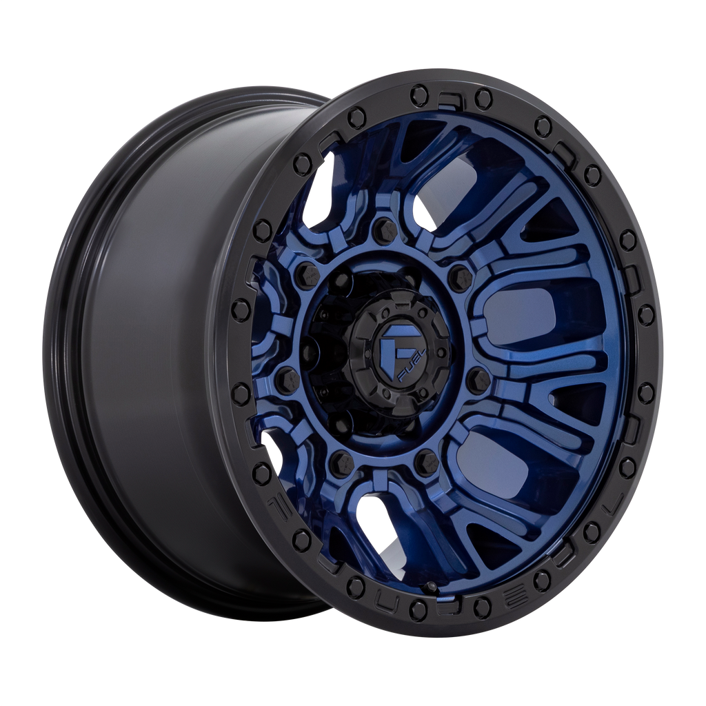 Fuel Wheels D827 TRACTION - Dark Blue W/ Black Ring - Wheel Warehouse