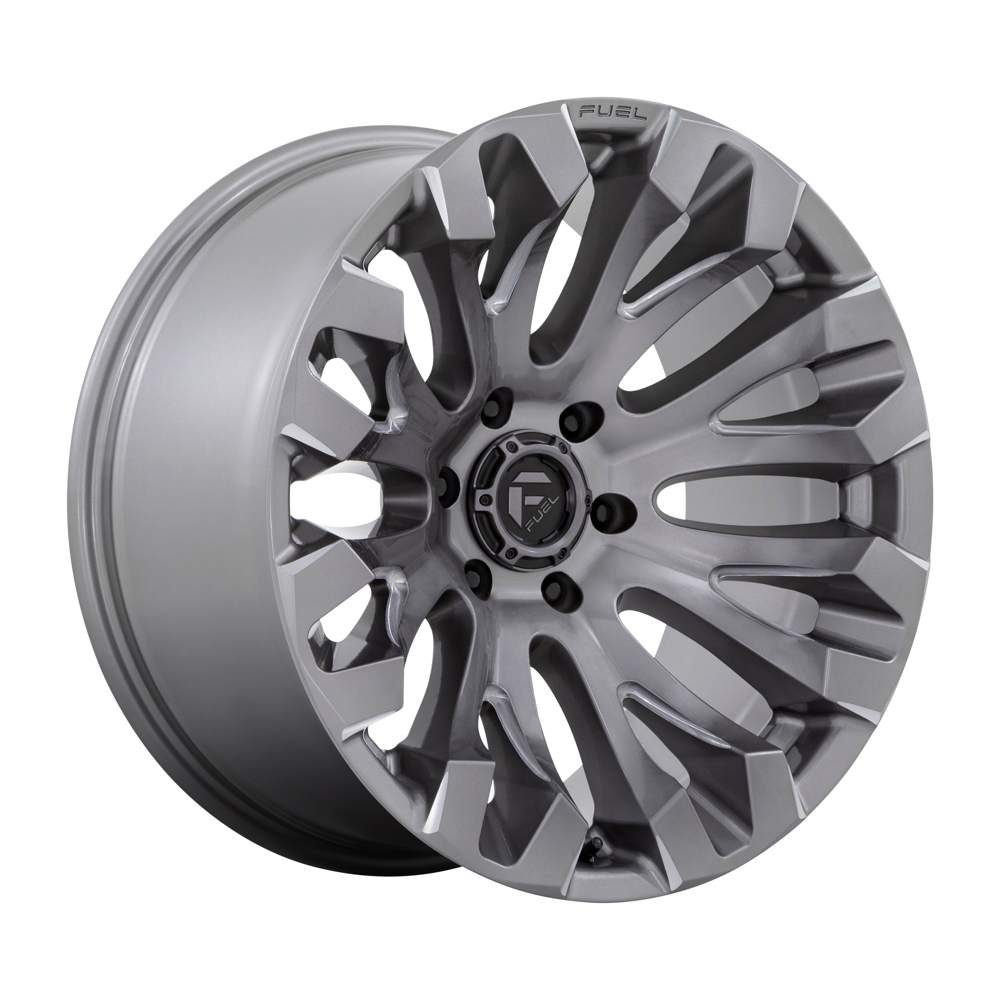 Fuel Wheels D830 QUAKE - Platinum - Wheel Warehouse