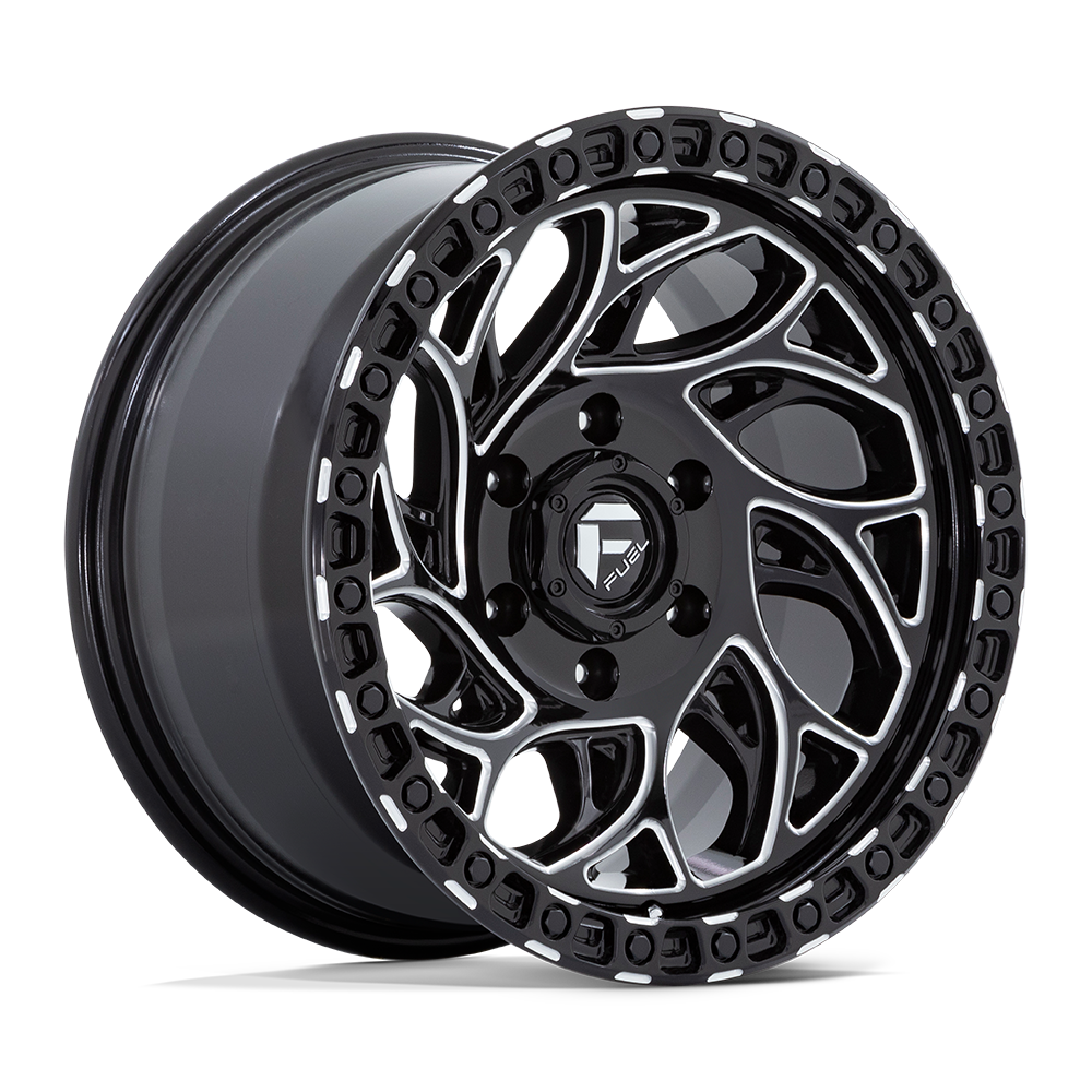Fuel Wheels D840 RUNNER OR - Gloss Black Milled - Wheel Warehouse