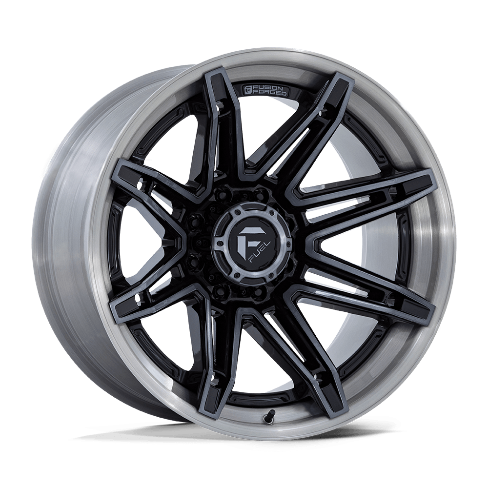 Fuel Wheels FC401 BRAWL - Gloss Black Brushed Dark Tint | Wheel Warehouse