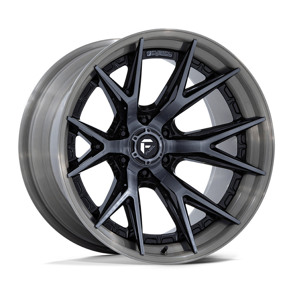 Fuel Wheels FC402 CATALYST - Gloss Black Brushed Dark Tint - Wheel Warehouse