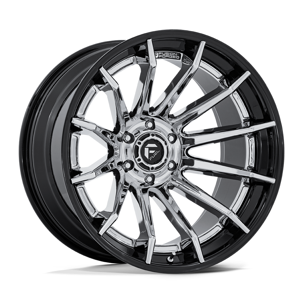 Fuel Wheels FC403 BURN - Chrome W/ Gloss Black Lip - Wheel Warehouse