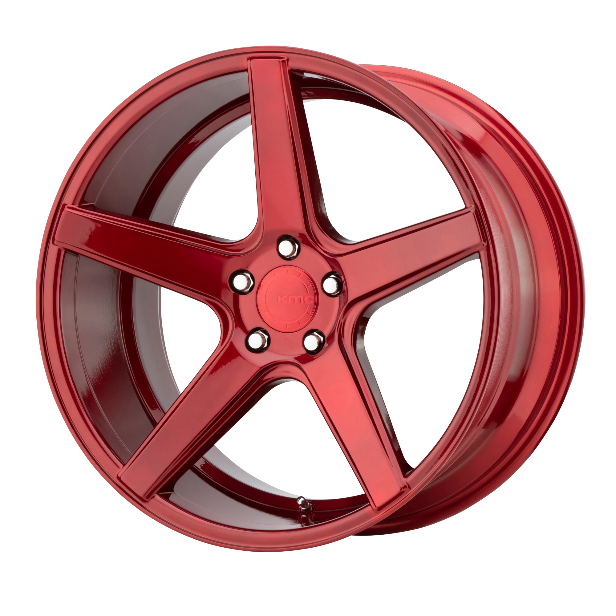 KMC Wheels KM685 DISTRICT - Candy Red - Wheel Warehouse