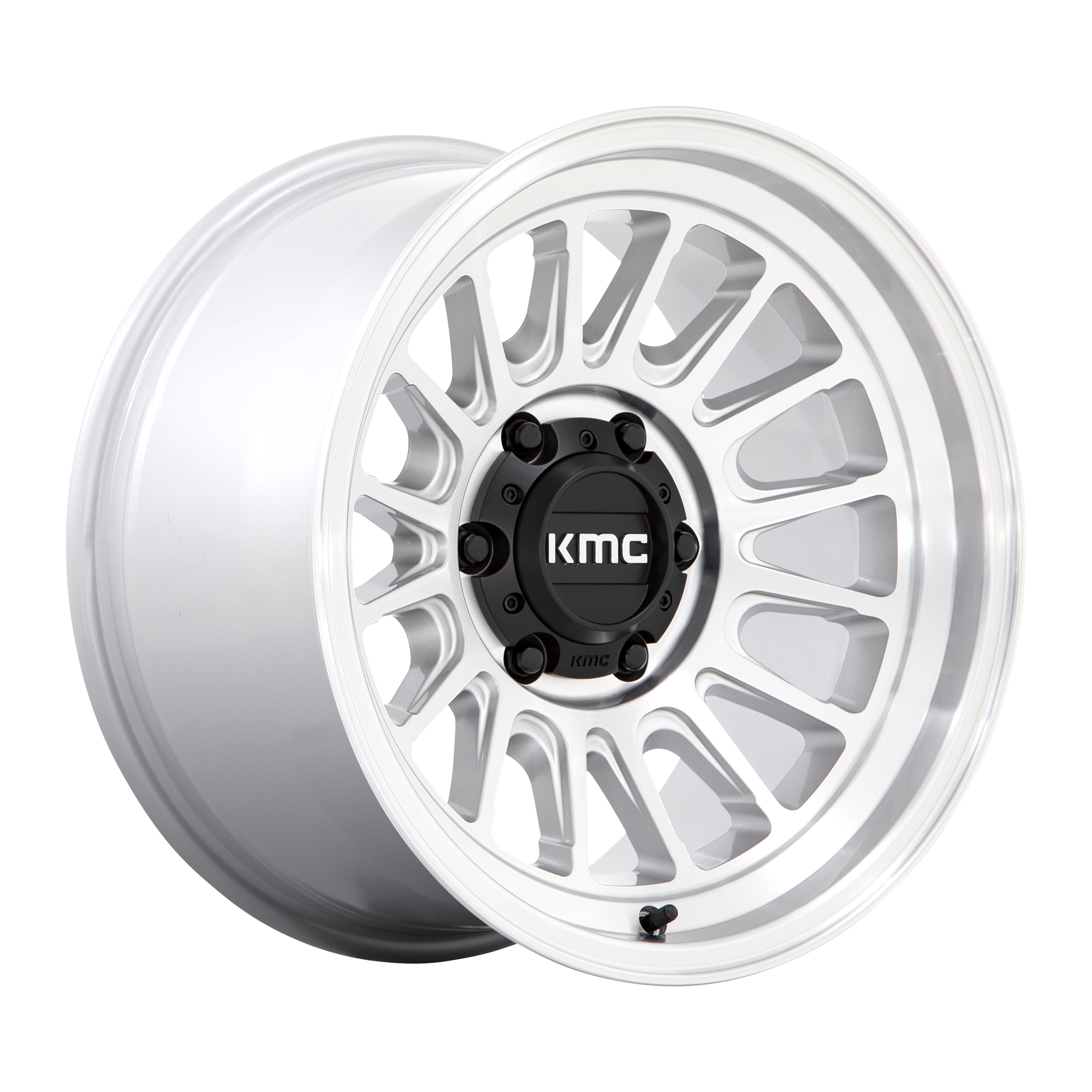 KMC Wheels KM724 IMPACT OL - Silver Machined - Wheel Warehouse
