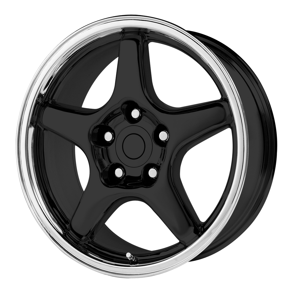 Performance Replica Wheels PR103 - Gloss Black W/ Machined Lip - Wheel Warehouse