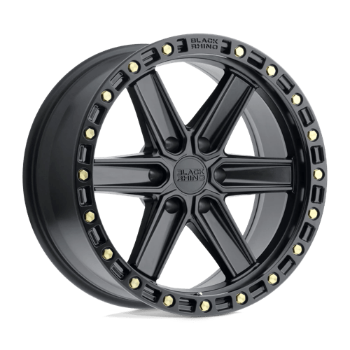 Black Rhino Wheels HENDERSON - Matte Black W/ Brass Bolts - Wheel Warehouse