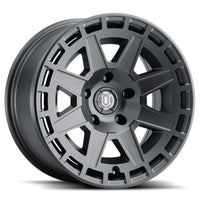 Icon Alloys Compass - Satin Black - Wheel Warehouse