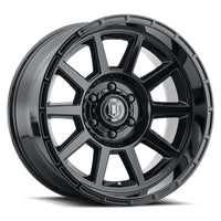 Icon Alloys Recoil - Gloss Black - Wheel Warehouse
