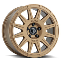 Icon Alloys Ricochet - Satin Gold - Wheel Warehouse