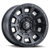 Icon Alloys Thrust - Satin Black - Wheel Warehouse