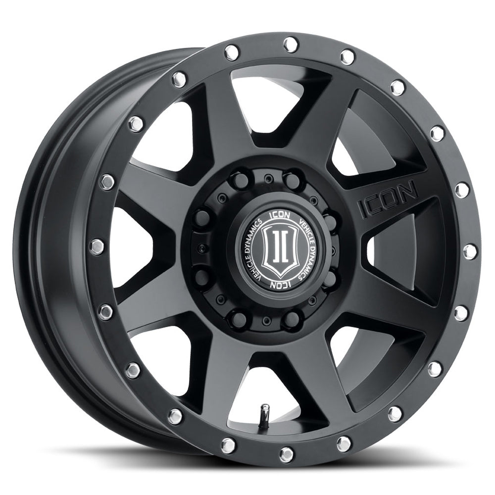 Icon Alloys Rebound HD - Satin Black - Wheel Warehouse