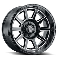 Icon Alloys Recoil - Gloss Black Milled Spokes - Wheel Warehouse