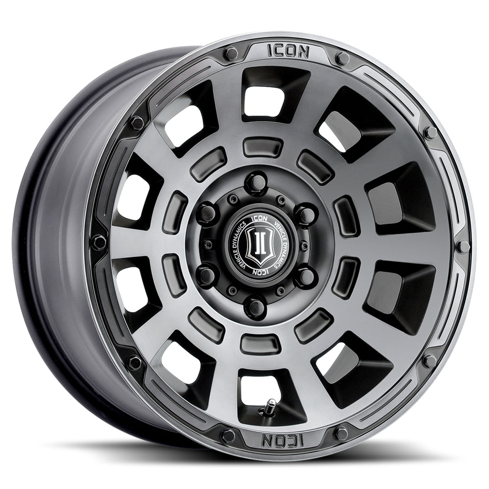 <b>Icon Alloys</b> Thrust -<br> Smoked Satin Black Tint