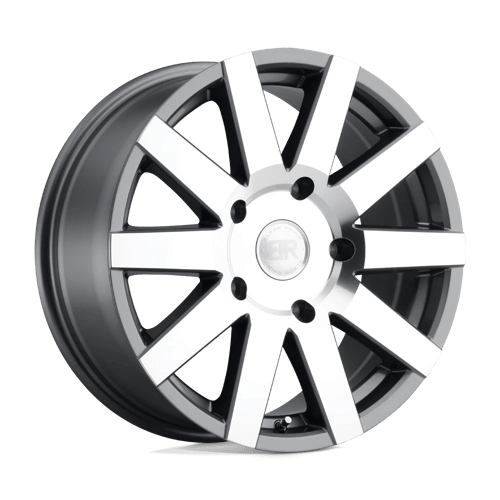 Black Rhino Wheels JOURNEY - Gloss Gunmetal W/ Mirror-Cut Face - Wheel Warehouse