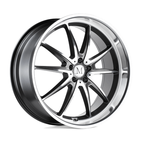 Mandrus Wheels ARGENT - Gloss Gunmetal W/ Mirror Cut Face - Wheel Warehouse