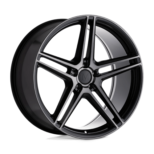 Mandrus Wheels BREMEN - Semi Gloss Black W/ Mirror Cut Face - Wheel Warehouse