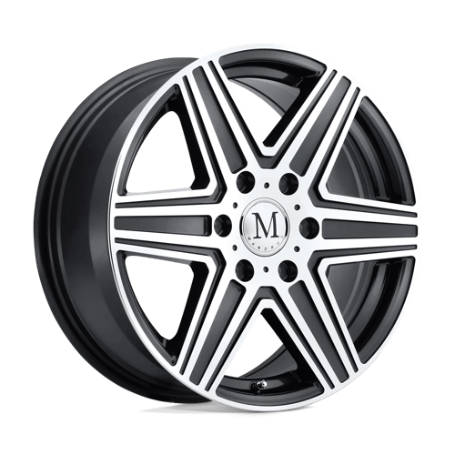 <b>Mandrus Wheels</b> ATLAS -<br> Gunmetal W/ Mirror Cut Face & Lip