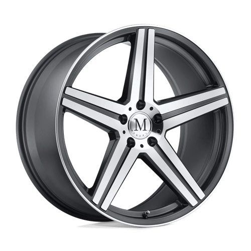 Mandrus Wheels ESTRELLA - Gunmetal W/ Mirror Cut Face & Lip - Wheel Warehouse