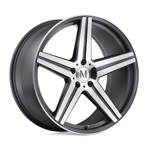 <b>Mandrus Wheels</b> ESTRELLA -<br> Gunmetal W/ Mirror Cut Face & Lip