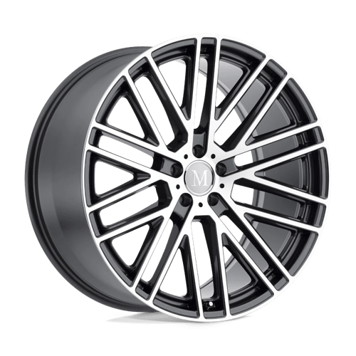 <b>Mandrus Wheels</b> MASCHE -<br> Gloss Gunmetal W/ Mirror Cut Face