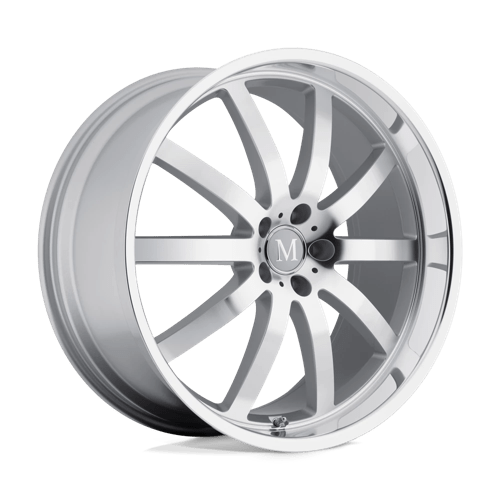 Mandrus Wheels WILHELM - Silver W/ Mirror Cut Face & Lip - Wheel Warehouse