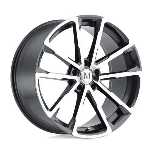 <b>Mandrus Wheels</b> WOLF -<br> Gloss Gunmetal W/ Mirror Cut Face