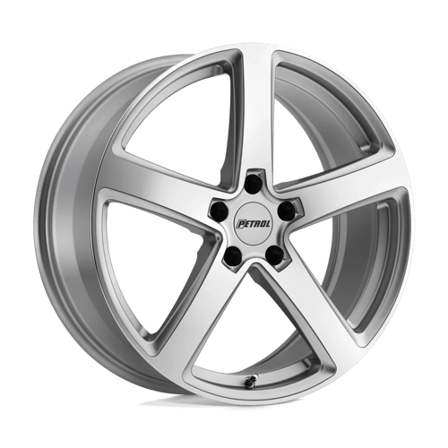Petrol Wheels P2A - Silver W/ Machined Cut Face - Wheel Warehouse
