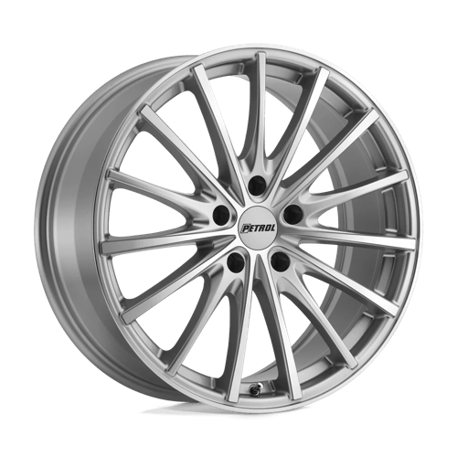 Petrol Wheels P3A - Silver W/ Machined Cut Face - Wheel Warehouse