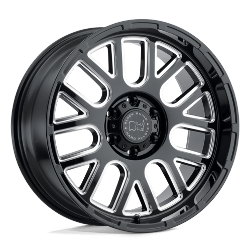 Black Rhino Wheels PISMO - Gloss Black W/ Milled Spokes - Wheel Warehouse