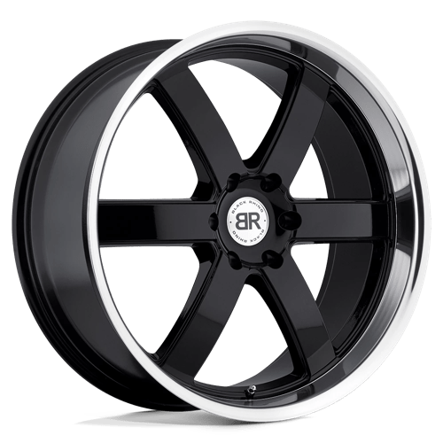 Black Rhino Wheels PONDORA - Gloss Black W/ Machine Ring - Wheel Warehouse