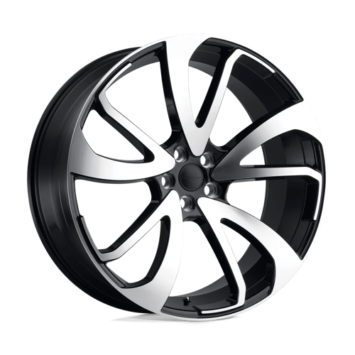 Redbourne Wheels VINCENT - Gloss Black W/ Mirror Cut Face - Directional - Wheel Warehouse