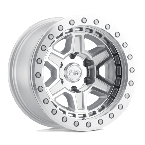 Black Rhino Wheels RENO - Silver W/ Mirror Face & Silver Bolts - Wheel Warehouse
