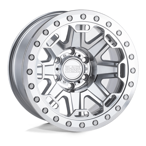 Black Rhino Wheels RIFT BEADLOCK - Silver W/ Mirror Face & Machined Ring - Wheel Warehouse