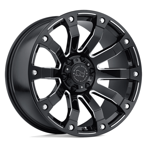 Black Rhino Wheels SELKIRK - Gloss Black Milled - Wheel Warehouse