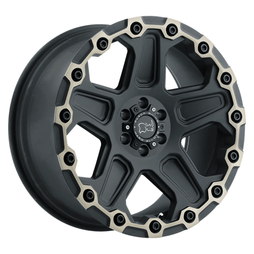 Black Rhino Wheels COG - Matte Black W/ Machined Face & Dark Matte Tint - Wheel Warehouse
