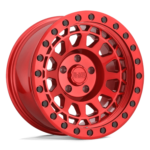Black Rhino Wheels PRIMM BEADLOCK - Candy Red W/ Black Bolts - Wheel Warehouse